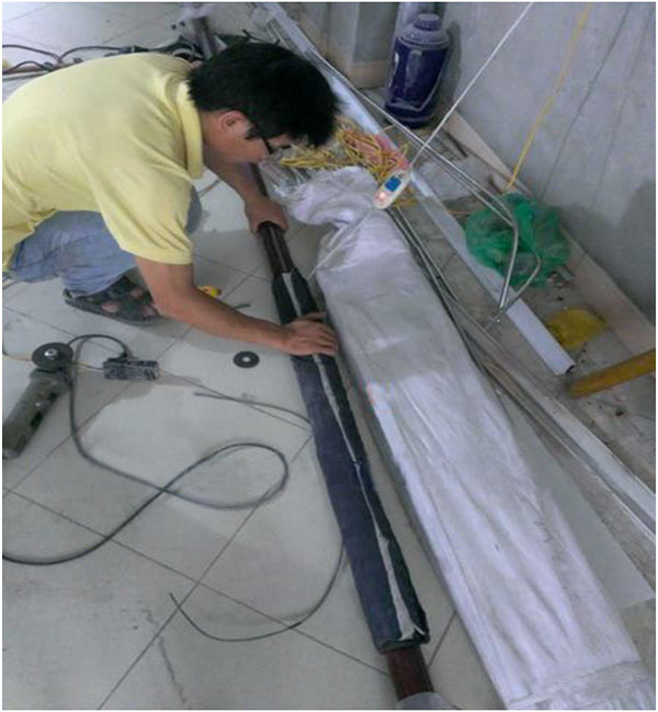 Túi ủ nhiệt dùng uốn tay vịn cầu thang