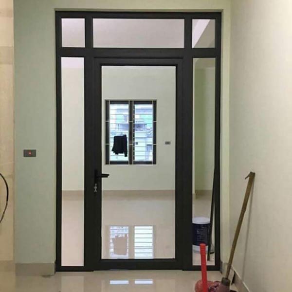 Cửa đi 1 cánh có chia vách fix