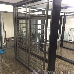 Khung bảo vệ cửa sổ bằng nhôm hệ cao cấp