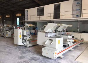 Máy cắt nhôm Thổ Nhĩ Kỳ 2 đầu