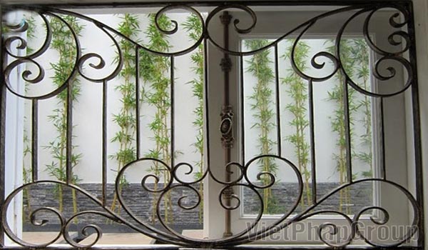 Các mẫu khung cửa sổ sắt đẹp phong cách