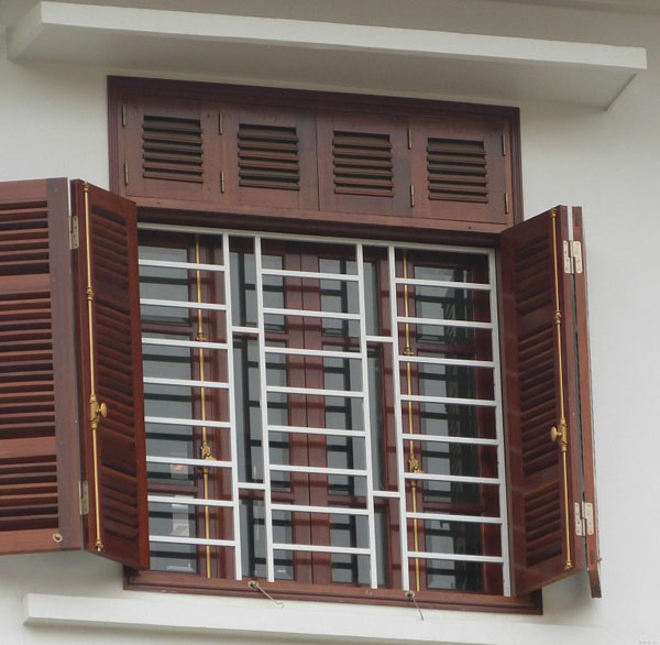 Mẫu cửa sổ sắt hộp đơn giản