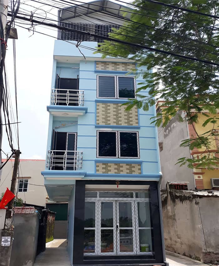 Công trình lắp đặt các loại nhôm việt pháp cửa đi và cửa sổ