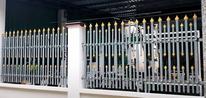 Cổng tường rào đẹp cho ngôi nhà thêm sang