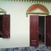 Mẫu cửa pano sắt đi và cửa sổ mở 2 cánh đẹp