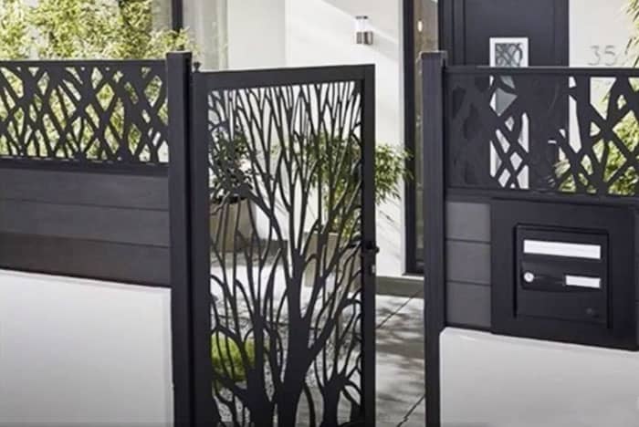 Gia công cổng sắt CNC mẫu đẹp