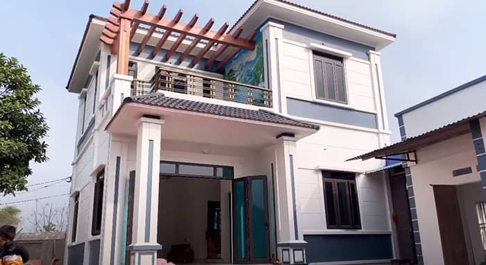 Mẫu lan can sắt mạ động cho nhà đẹp
