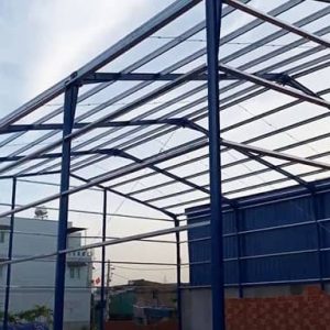 Lắp đặt nhà xưởng mái tôn