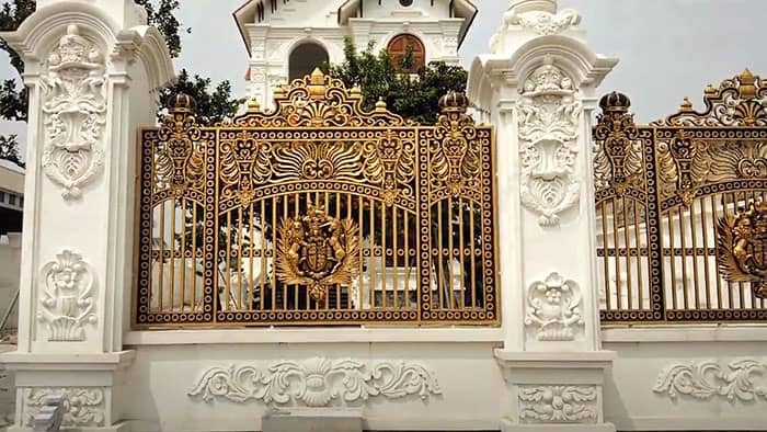 Mẫu hàng rào đẹp nhất cho biệt thự đại gia