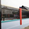Mẫu hàng rào sắt hộp đẹp sơn màu đen sang trọng