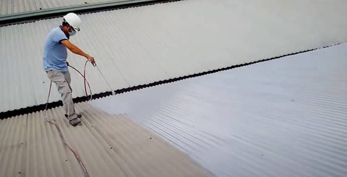 Công nghệ sơn chống nóng cho mái tôn xưởng công nghiệp