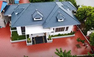 Mái tôn đẹp cho biệt thự thêm sang chảnh