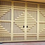 Mẫu cửa sắt 4 cánh sơn tĩnh điện bền đẹp mãi cùng thời gian
