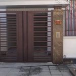 Các loại cửa cổng sắt thiết kế đơn giản sang trọng cho nhà đẹp