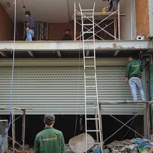 Cửa cuốn bossdoor tự động công nghệ Đức đẳng cấp tin cậy