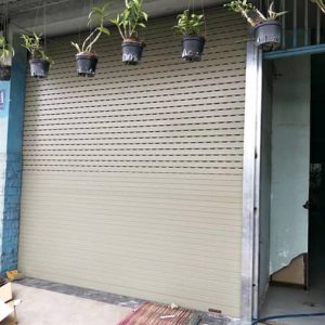 Cửa cuốn eurodoor công nghệ đức nan thoáng cao cấp