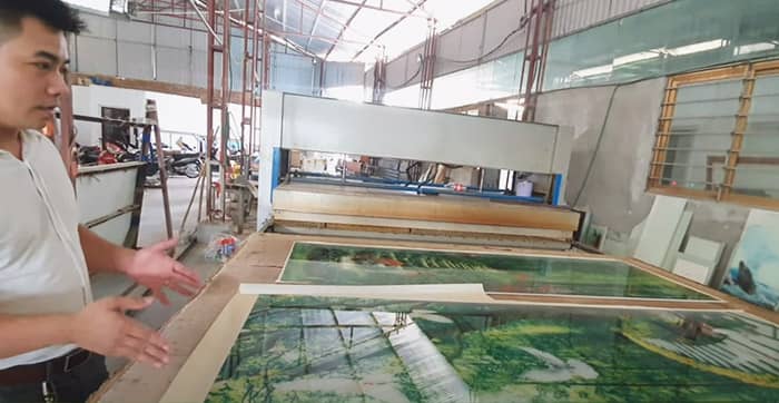 Đặt kính bếp cường lực 3D theo mẫu của mình