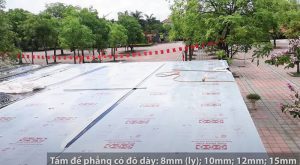 Độ dày và kích thước tấm nhựa thông minh thông dụng