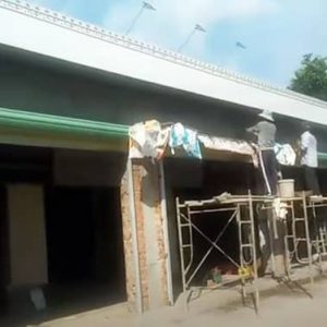 Lắp đặt cửa cuốn đài loan cho dãy Kiot bán hàng
