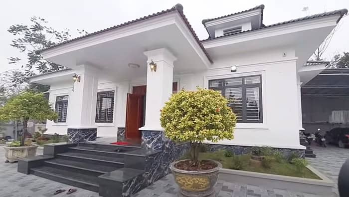 Mẫu nhà thiết kế đẹp kiến trúc phong thủy