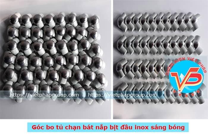 Goc bo tu chan bat dau bit inox sang bong
