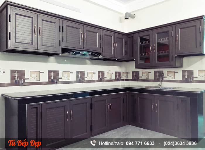 Báo giá làm tủ bếp nhôm xingfa cao cấp tại vietphapgroup