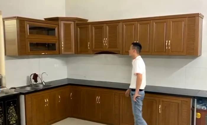 Báo giá tủ bếp nhôm omega chất lượng