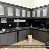 Tủ bếp nhôm xingfa