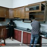 Tủ bếp nhôm treo tường