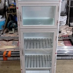 Tủ chén nhỏ 4 tầng để bát đĩa tiện dụng cho nhà bếp