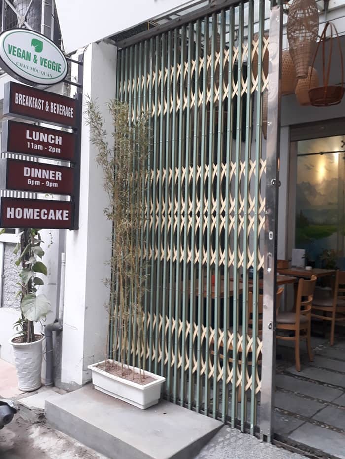 Mẫu cửa kéo lắp cho kiot 1 cánh đẹp