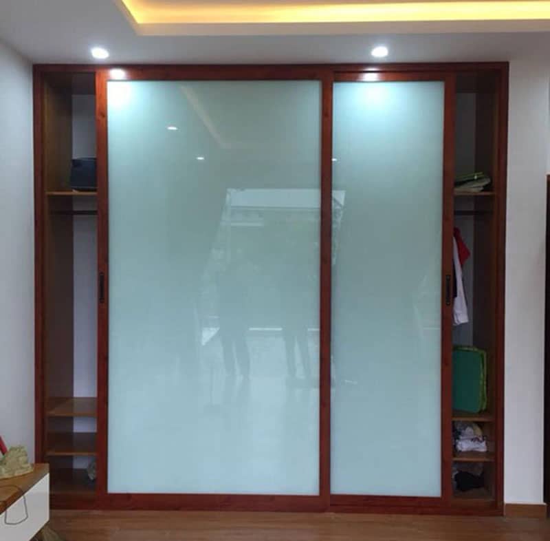 Tủ áo quần nhôm cánh trượt kính mở hệ xingfa cao cấp