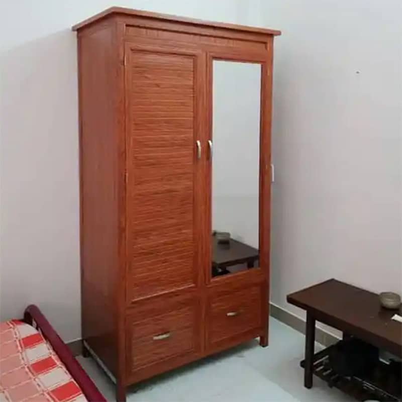 Mẫu tủ 1m2 có gương soi
