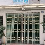 Cửa xếp trượt sắt đóng mở tiện lợi