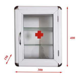 Giá tủ thuốc y tế nhôm kính treo tường tại hà nội