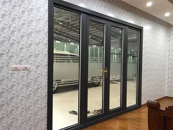 Cửa nhôm xingfa cách âm văn phòng nhà máy công ty