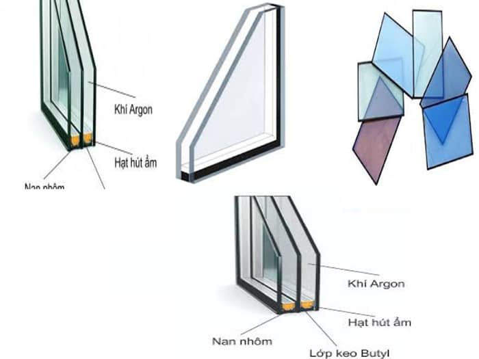 Sử dụng kính hộp giúp cửa cách âm tốt hơn nhiều