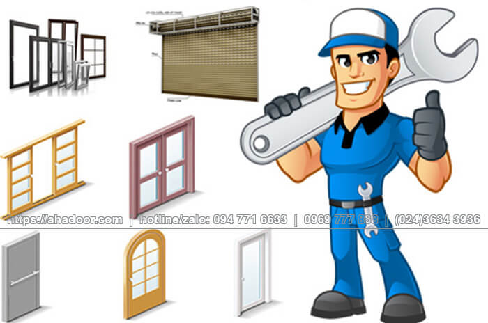 Sửa cửa nhôm kính