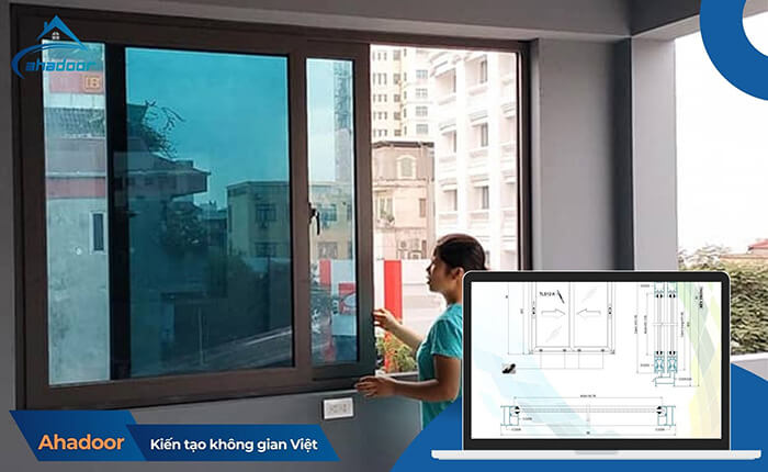 Cửa sổ lùa xingfa hệ 55 nhập khẩu cao cấp được cung cấp bởi Ahadoor