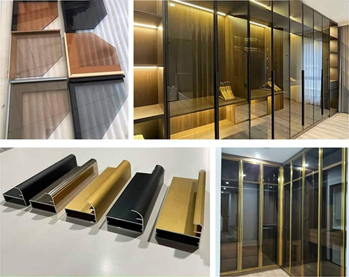 Hệ nội thất cánh kính nhập khẩu của Quảng Đông, Trung Quốc