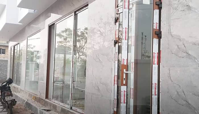 Công trình sử dụng nhôm xingfa vân gỗ quảng đông chính hãng của Ahadoor