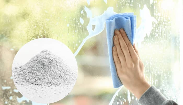 Cách lau cửa kính sạch bằng bột bắp