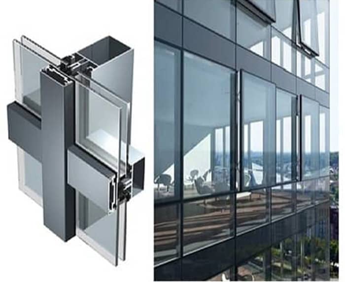 Nhôm xingfa hệ 65 chuyên vách mặt dựng tại Ahadoor Việt Nam