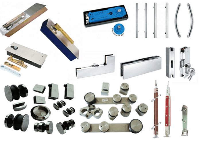 Phụ kiện cửa vách kính văn phòng Ahadoor
